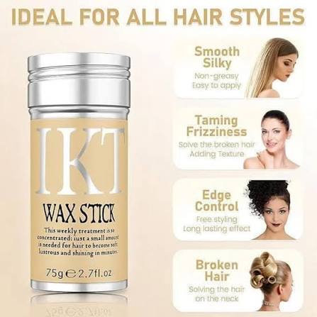 Hair Edge Control Wax Stick-styling, Smooth And Non Greasy