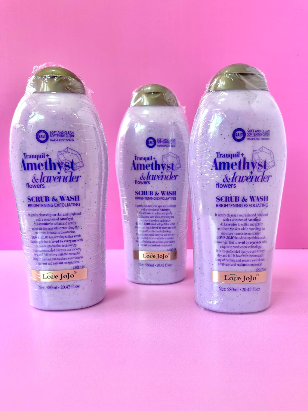 SCRUB & WASH BRIGHTENING EXFOLIATING 580ml - Love JoJo