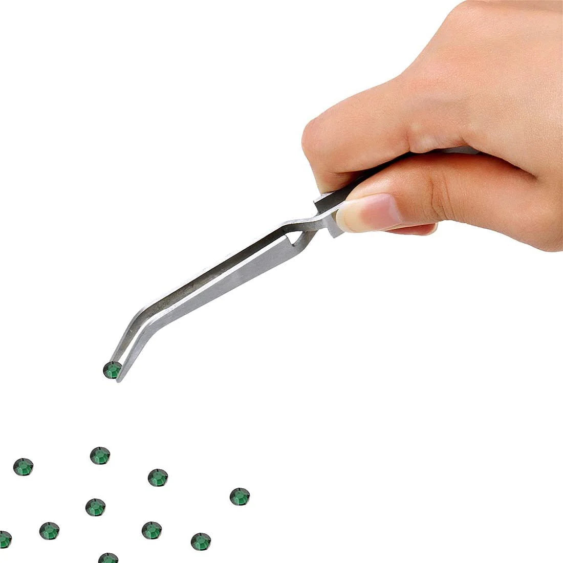 Stainless Steel Shaped Tweezers Pinching Tool - Miss Smoo
