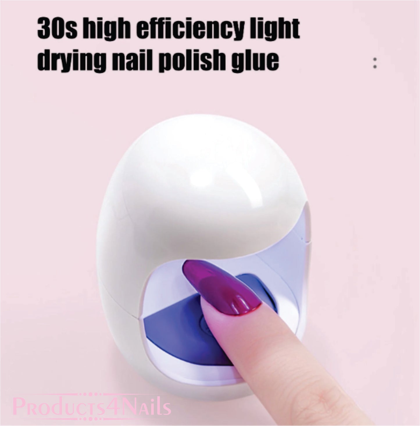 MiniQ3 Nail Phototherapy Machine - Compact 6W UV LED Dryer