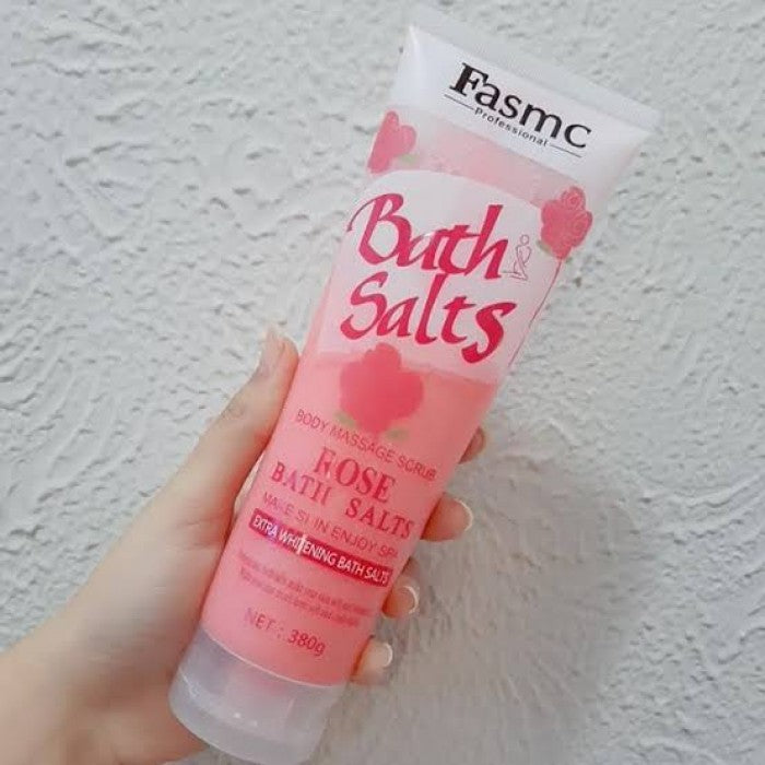 FASMC Professional Bath Salts Body Massage Scrub with Extra Brightening Bath Salts 380g